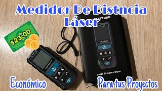 Medidor De Distancia Laser  MILESEEY [upl. by Anawak]