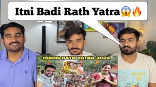 RATH YATRA 2024  MIRA ROAD  ISKON TEMPLE MIRA ROAD  JAGANNATH RATH YATRA PAKISTANI REACTION [upl. by Yllah]