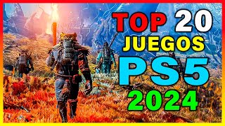 TOP 20 MEJORES JueGos de PLAYSTATION 5 2024 [upl. by Lynne]