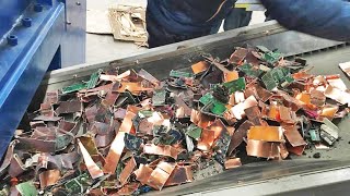 Ewaste Shredder Machine  PCB Scrap Recycling Machine [upl. by Ahsiened232]