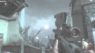 Staff of Fire Fragment Shoot Down Plane in Origins  Call of Duty Black Ops 2 Zombies [upl. by Carena]