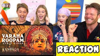 VARAHA ROOPAM LYRICAL SONG REACTION  Kantara  Rishab Shetty  BigAReact [upl. by Prichard657]