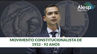 Aniversário do Movimento Constitucionalista de 1932 com a outorga da Medalha da Constituição [upl. by Huttan]