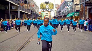 CAMB  Highlights  Bayou Classic Parade 2024  Collegiate Academys Mass Band [upl. by Darken279]