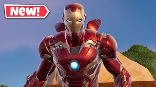 NEW IRON MAN MK 45 Skin Gameplay In Fortnite [upl. by Nations430]