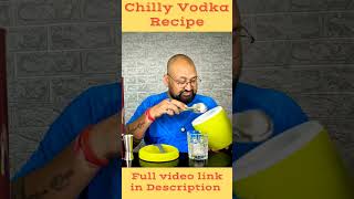 CHILLY VODKA RECIPE nilgirikashyap vodka cocktail [upl. by Ian159]