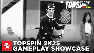 TopSpin 2K25  Gameplay Showcase  2K [upl. by Etnaud]