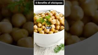 🌱 5 Amazing Benefits of Chickpeas You Need to Know 🌱 shorts [upl. by Aicened]