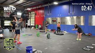 2024 CrossFit Age Group Semi WOD 3 [upl. by Notlek812]