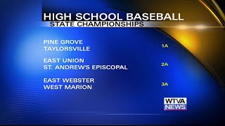 High school baseball state championship matches are set [upl. by Buyers59]