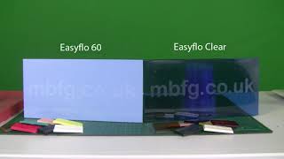 Polytek Easyflo Clear Vs Polytek Easyflo 60 with Polycolor Dyes [upl. by Anitaf]