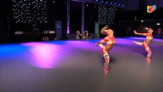 2024 WDSF European Disco Duo Adult Final  Stage Dance Skövde SWE [upl. by Reniar331]