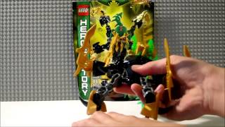 Lego Hero Factory 2013 Brain Attack Scarox Review [upl. by Ymassej129]