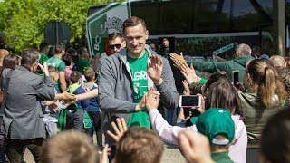 Projektas „Žalgiris – tavo mokykloje“ žalgiriečius atvedė į Kražių gimnaziją [upl. by Asyar]