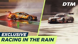 Racing on wets  A ride on the razors edge  DTM Excklusive [upl. by Yssep761]