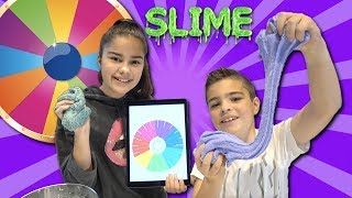 Mystery Slime Wheel Challenge  Graces Room [upl. by Conlee162]