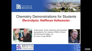 Student Demonstration  Hoffman Voltameter [upl. by Anair978]