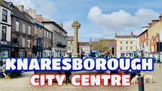 Exploring Knaresborough City Centre  Town in England  North Yorkshire [upl. by Marela679]