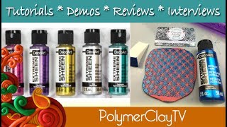 Polymer Clay and Extreme Sheen Paint [upl. by Katharine45]