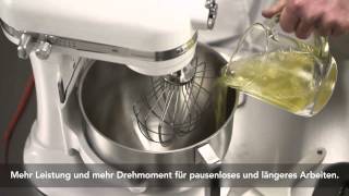 KitchenAid Standmixer Knetmaschine Küchenmaschine KSM 7580 [upl. by Assenay]