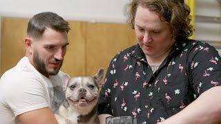 Johnny Gargano learns dog photography Small Business Superstars [upl. by Telimay]