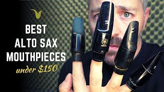 Best Alto Sax Mouthpieces Under 150 [upl. by Aicilana]