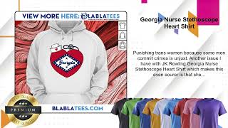 Georgia Nurse Stethoscope Heart Shirt [upl. by Ronni174]