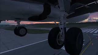 Boeing 737 Landing Gear In Action  SAS Boeing 737800 Landing at Oslo Gardermoen  XPlane 12 [upl. by Hutson]