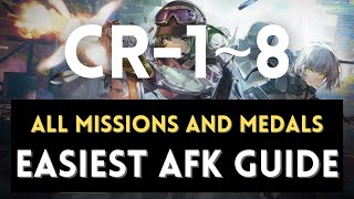 CR1 to CR8 Easiest AFK Guide Ela Analysis and Pulling【 Arknights】 [upl. by Brennen940]