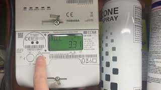 How to read multitariff smart meter EMDI ES10B [upl. by Palladin]