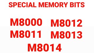 Mitsubishi PLC internal special memory bits and its timing automation mitsubishi plc programming [upl. by Trescott]