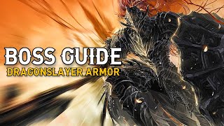 How to BEAT Dragonslayer Armor Dark Souls 3 EASY Guide [upl. by Eirrot]