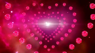 Love Heart Ring Background Video [upl. by Sudaorb]