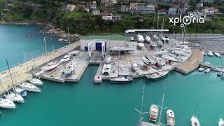 Capo dOrlando Marina San GregorioBagnoli Sicily Italy 201804 aerial video [upl. by Laeynad273]