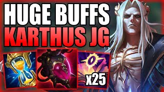 RIOT REALLY BROKE KARTHUS JUNGLE WITH THESE INSANE NEW BUFFS  Gameplay Guide League of Legends [upl. by Rebmac]