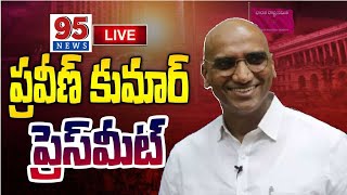 LIVE  BRS Leaders Press Meet at Telangana Bhavan 95NEWS [upl. by Doone]