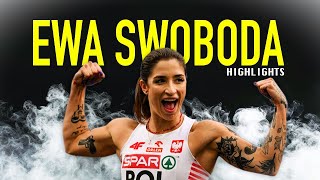 Ewa Swoboda Highlights  Polish Sprinter 2024 Ewa Swoboda powers to 701  World Indoor Tour 2024 [upl. by Tanaka418]