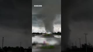 Tornado moves by highway in Wellington Florida  NBC 7 San Diego [upl. by Dynah]