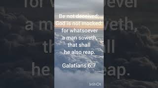 Galatians 67 biblechapter scriptureinspiration godblessyou GodsWord [upl. by Animsay]