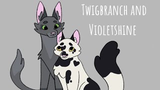 Twigbranch and Violetshine Speedpaint [upl. by Saile]