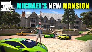 MICHAELS NEW LUXURY MANSION  TECHNO GAMERZ  GTA 5 143  GTA V 143 GAMEPLAY [upl. by Adaline]