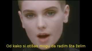 Sinead OConnor  Nothing Compares 2 U srpski prevod [upl. by Judie]