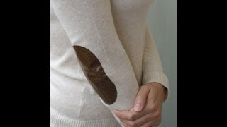 DIY Coderas símil cuero  Elbow patches [upl. by Fredie]