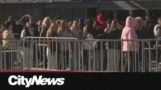 Taylor Swift merch goes on sale in Toronto [upl. by Inek]