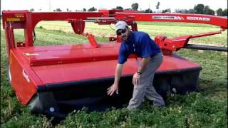 1363 Massey Ferguson DiscMower Conditioner [upl. by Elamrej114]