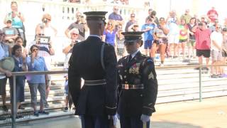 Changing of the Guard at the Tomb of the Unknowns at Arlington National Cemetery [upl. by Aline585]