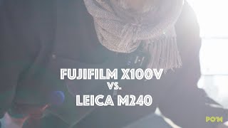 STREET Leica M240 vs Fujifilm X100V [upl. by Ennaillek770]