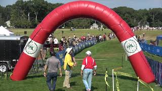 MSTCA Bay State Invitational XC Boys A Race 5K 10221 [upl. by Atteuqal]