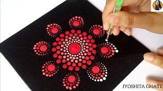 How to make Dot Art How to use dot Art tools for beginners Easy Dot Art Mandala Tutorial [upl. by Garmaise437]