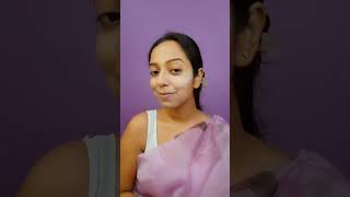 Pink saree makeup part3 shorts glamwithdebarati makeuptutorial youtubeshorts makeuptips new [upl. by Eylrac]